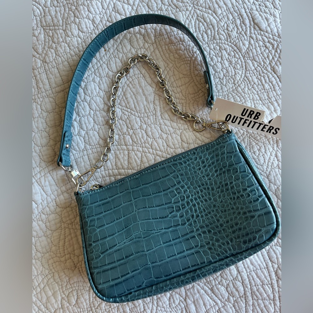 Urban Outfitters faux snakeskin bag